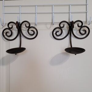 Partylite Viking Wall Sconces (Set of 2), #P0158, EUC